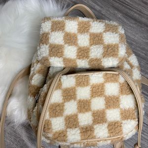 Wild Fable | Checkered Mini Backpack